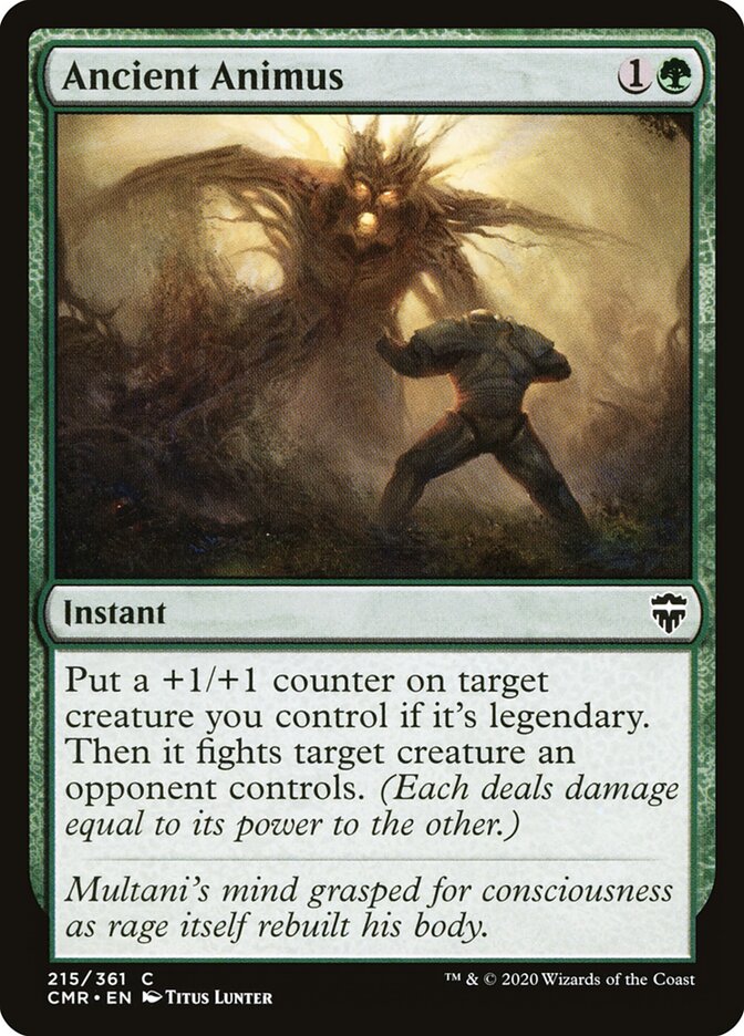 Ancient Animus · Commander Legends (CMR) #215