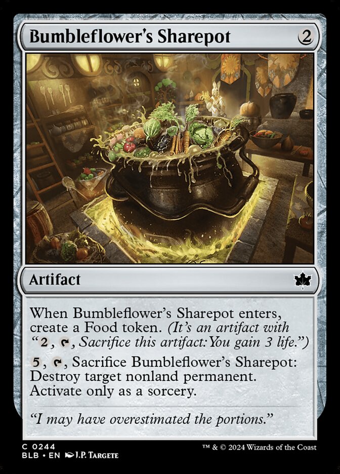 Bumbleflower's Sharepot · Bloomburrow (BLB) #244