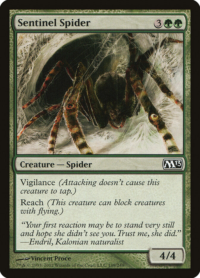 Sentinel Spider · Magic 2013 (M13) #189