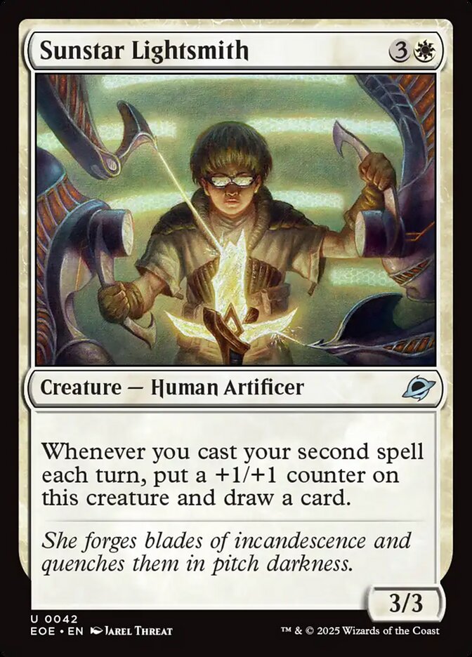 Sunstar Lightsmith · Edge of Eternities (EOE) #42