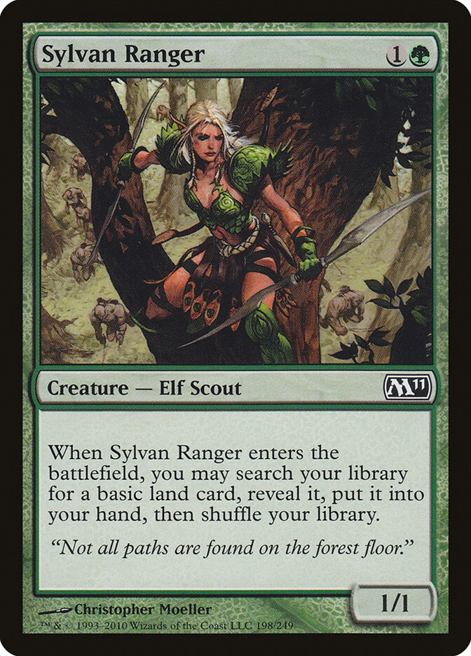 Sylvan Ranger · Magic 2011 (M11) #198