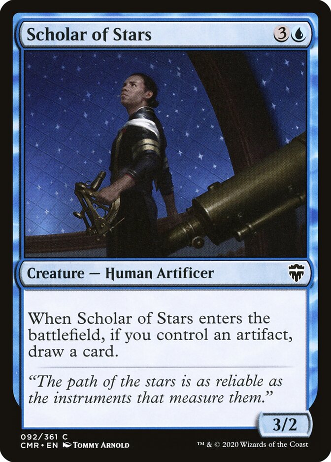 Scholar of Stars · Commander Legends (CMR) #92