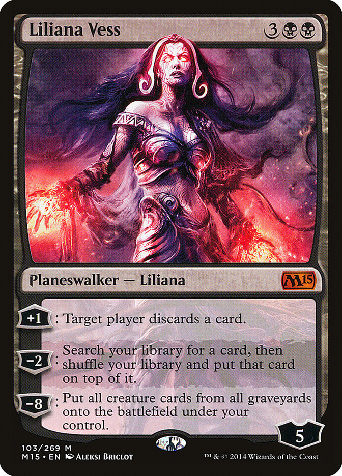 Liliana Vess · Magic 2015 (M15) #103