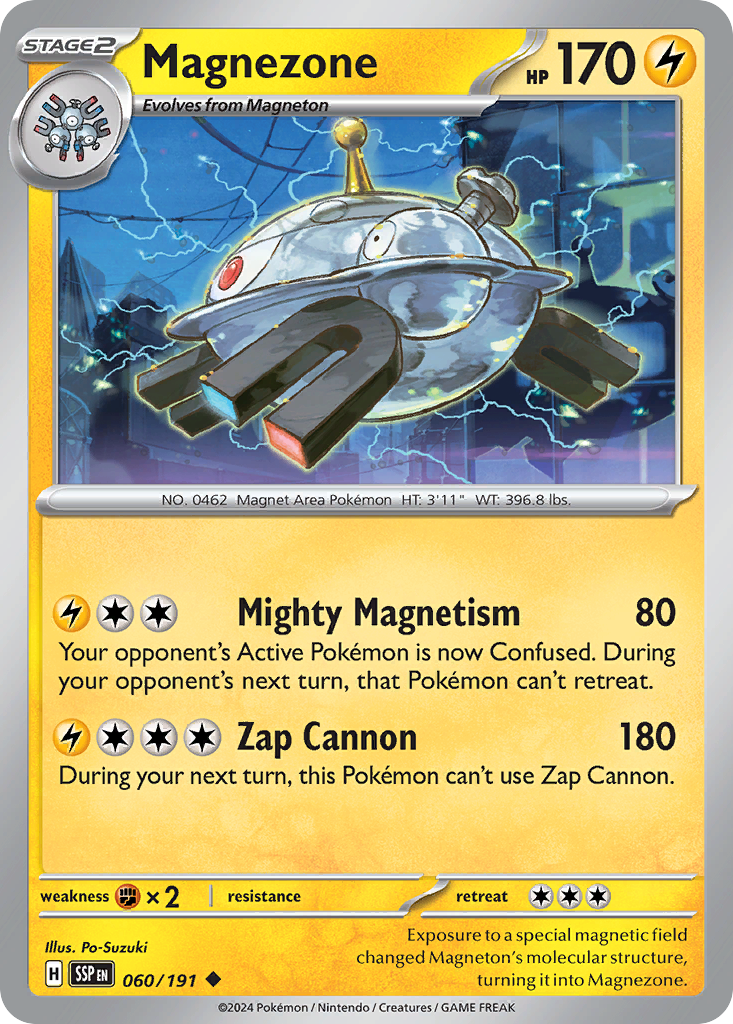 Magnezone · Surging Sparks (SV8) #60
