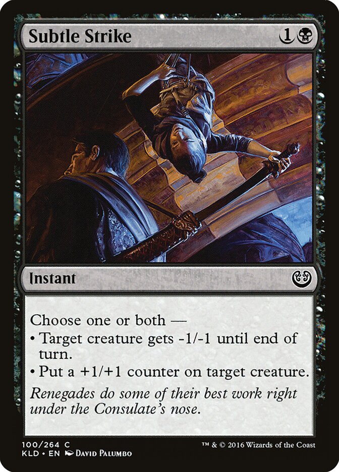Subtle Strike · Kaladesh (KLD) #100