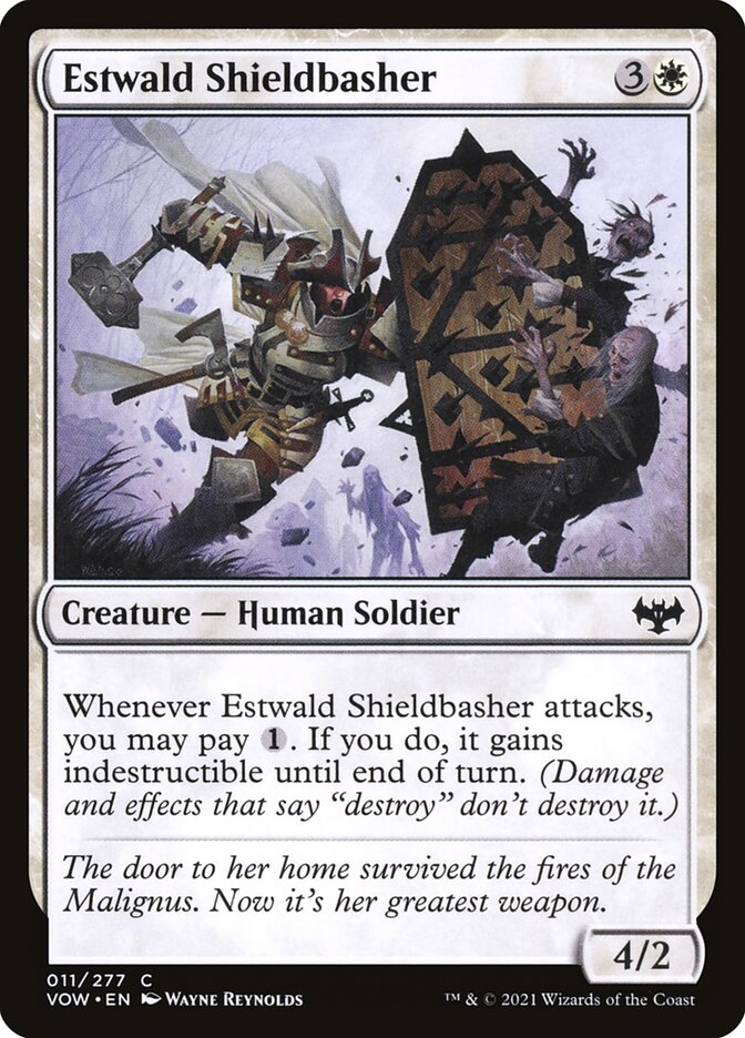 Estwald Shieldbasher · Innistrad: Crimson Vow (VOW) #11