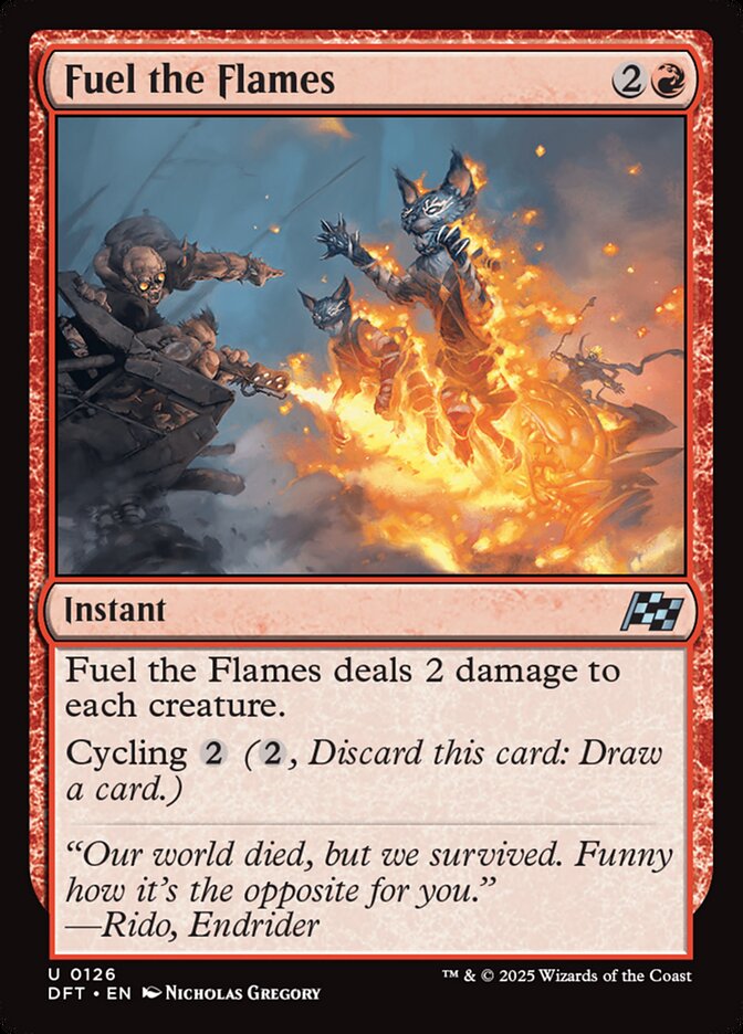 Fuel the Flames · Aetherdrift (DFT) #126