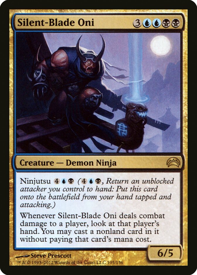 Silent-Blade Oni · Planechase 2012 (PC2) #105