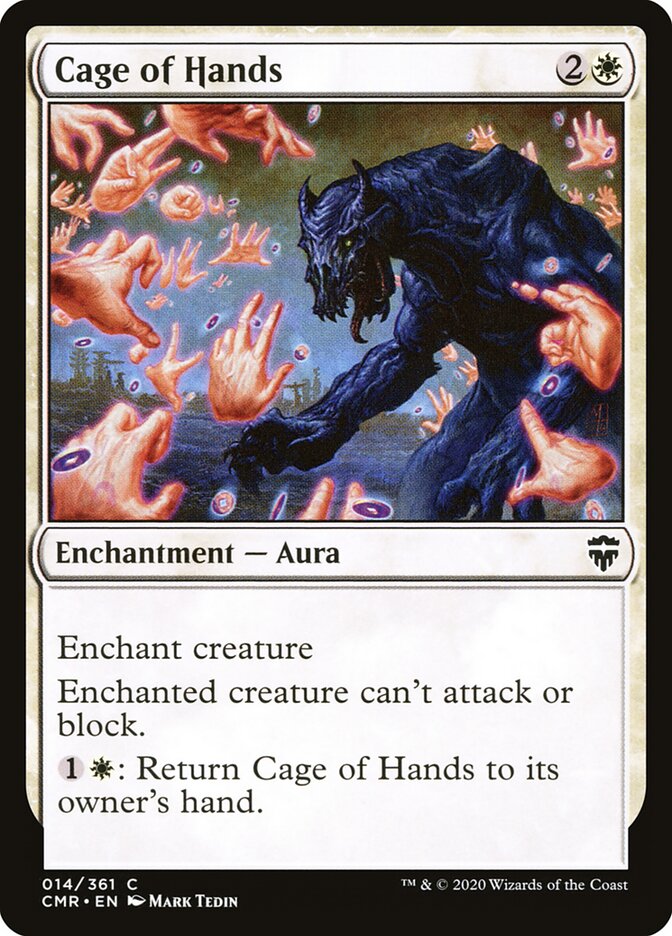 Cage of Hands · Commander Legends (CMR) #14