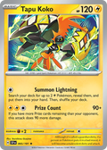 Tapu Koko · Surging Sparks (SV8) #65