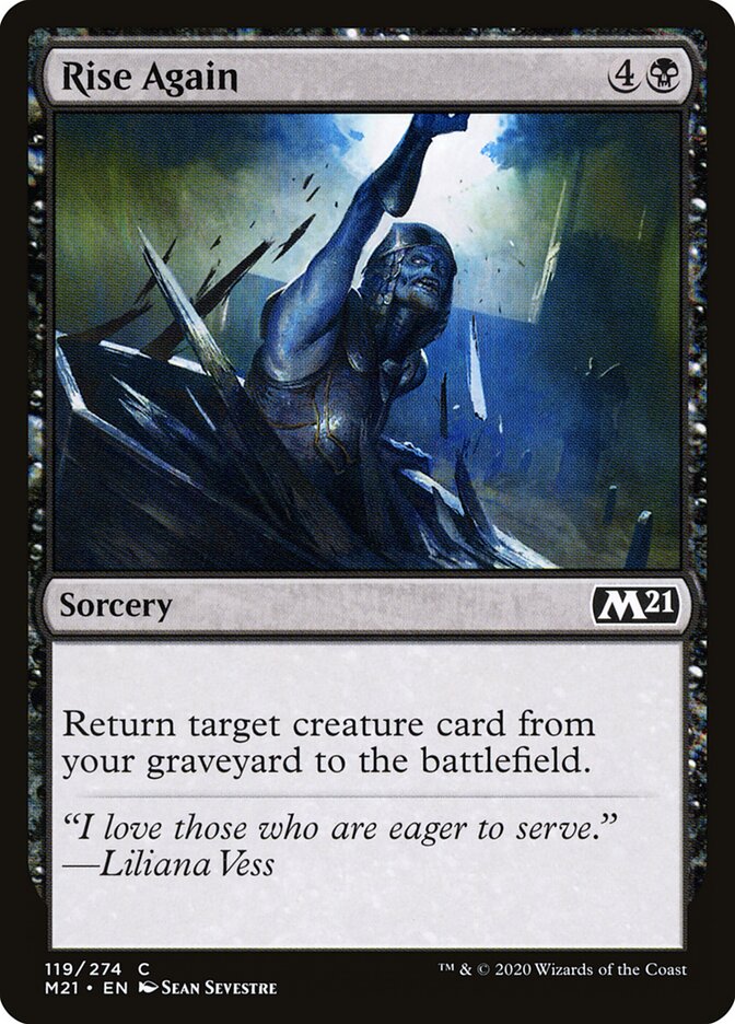 Rise Again · Core Set 2021 (M21) #119