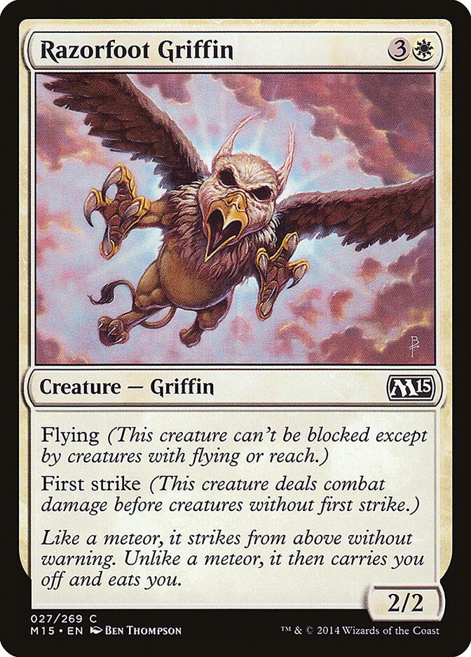Razorfoot Griffin · Magic 2015 (M15) #27