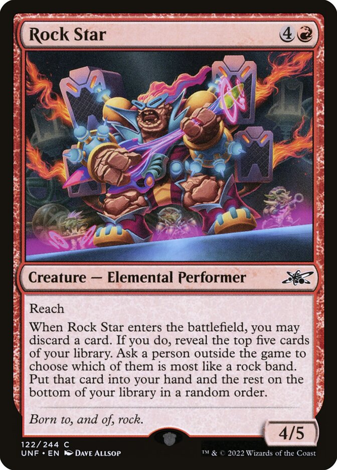 Rock Star · Unfinity (UNF) #122