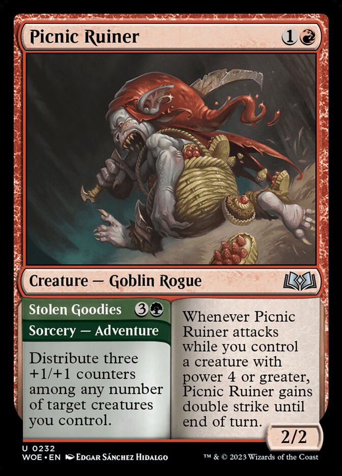 Picnic Ruiner // Stolen Goodies · Wilds of Eldraine (WOE) #232