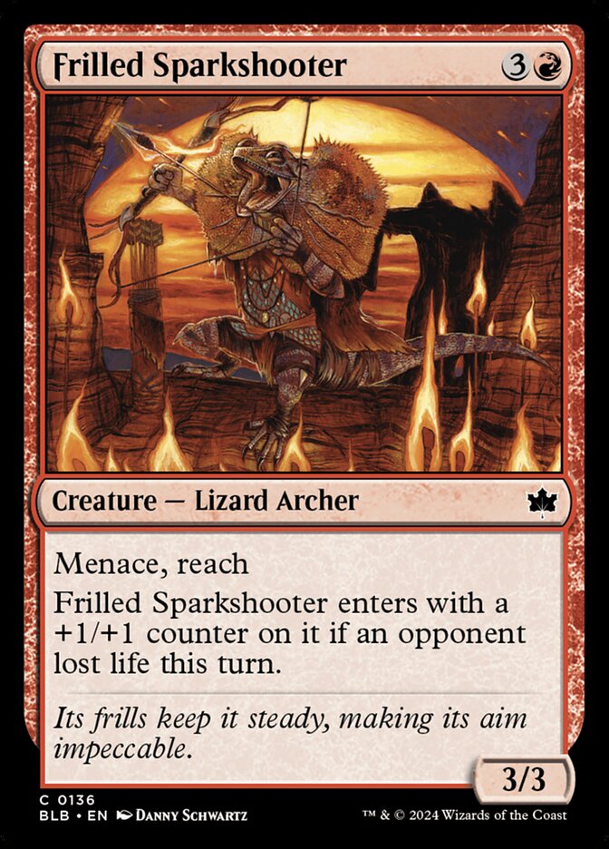 Frilled Sparkshooter · Bloomburrow (BLB) #136