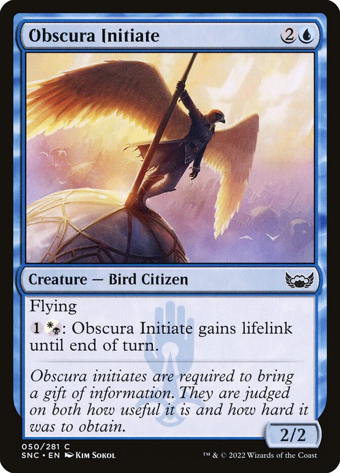 Obscura Initiate · Streets of New Capenna (SNC) #50