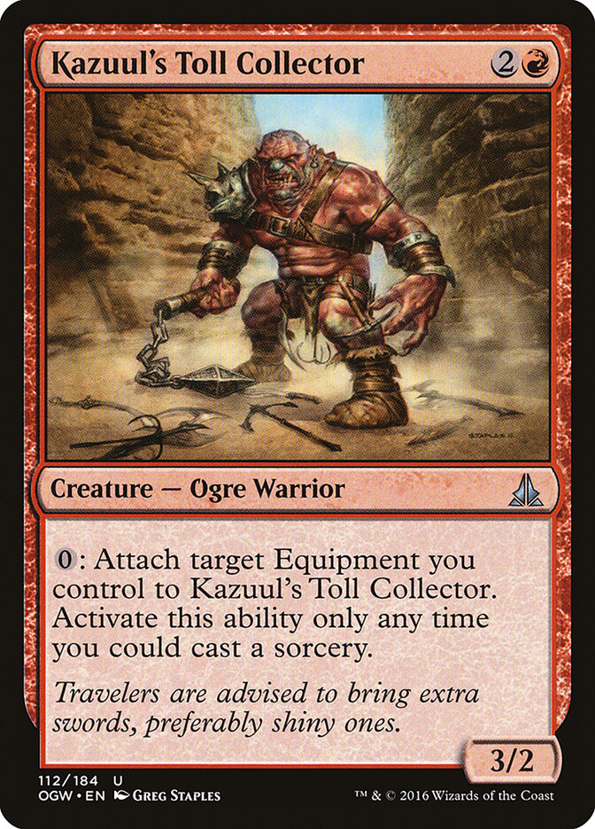 Kazuul's Toll Collector · Oath of the Gatewatch (OGW) #112