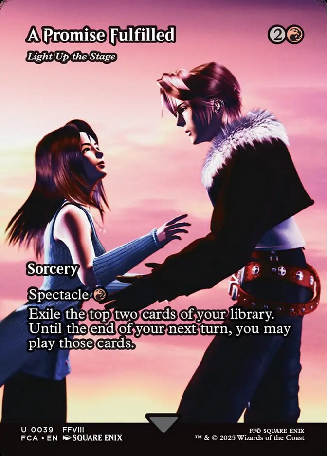 Light Up the Stage · Final Fantasy: Through the Ages (FCA) #39 · borderless
