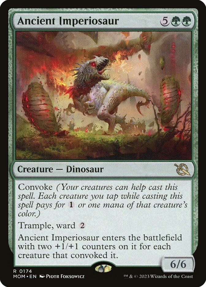 Ancient Imperiosaur · March of the Machine (MOM) #174