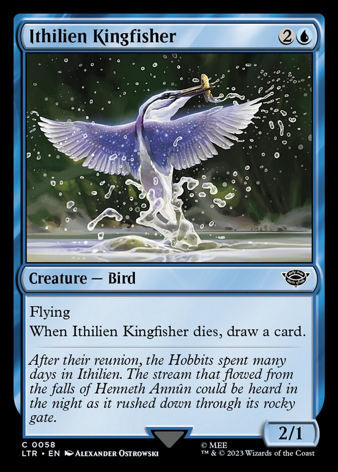 Ithilien Kingfisher · The Lord of the Rings: Tales of Middle-earth (LTR) #58