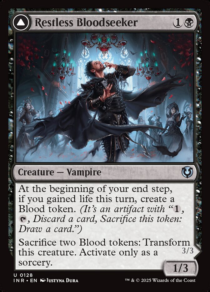 Restless Bloodseeker // Bloodsoaked Reveler · Innistrad Remastered (INR) #128