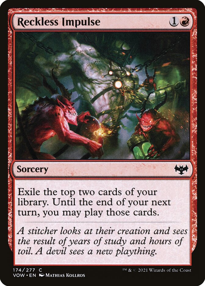 Reckless Impulse · Innistrad: Crimson Vow (VOW) #174
