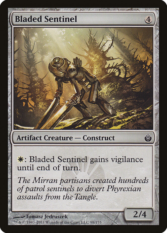 Bladed Sentinel · Mirrodin Besieged (MBS) #98