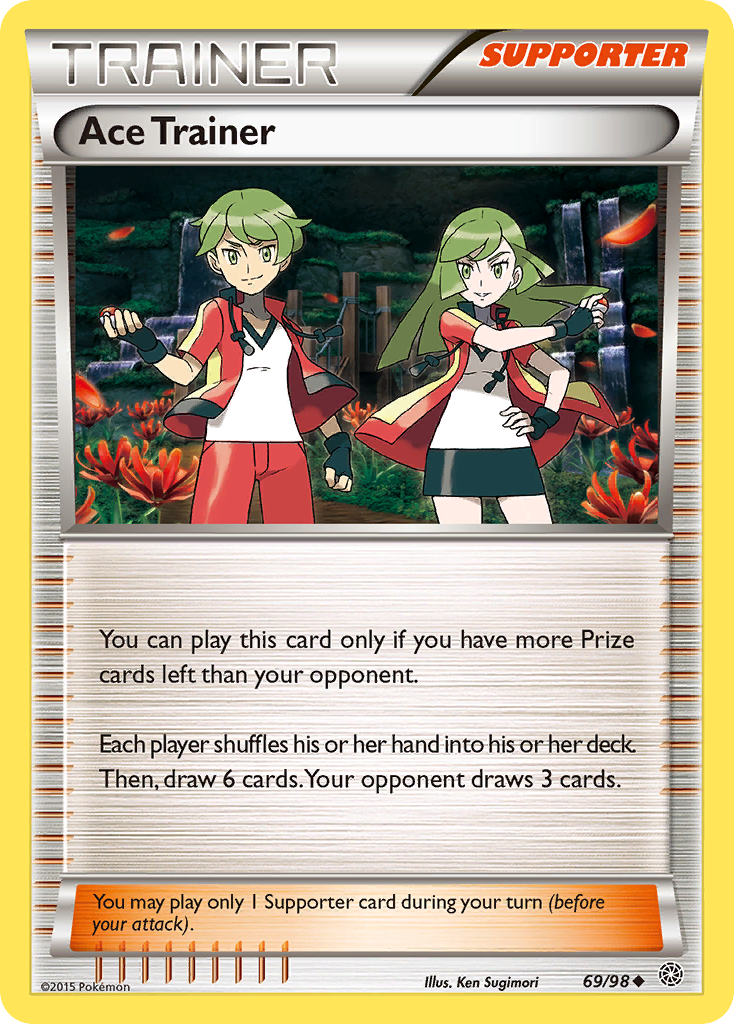 Ace Trainer · Ancient Origins (XY7) #69