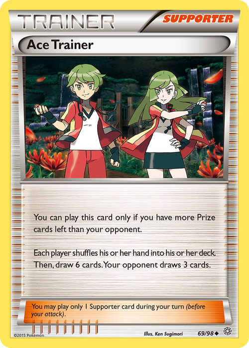 Ace Trainer · Ancient Origins (XY7) #69