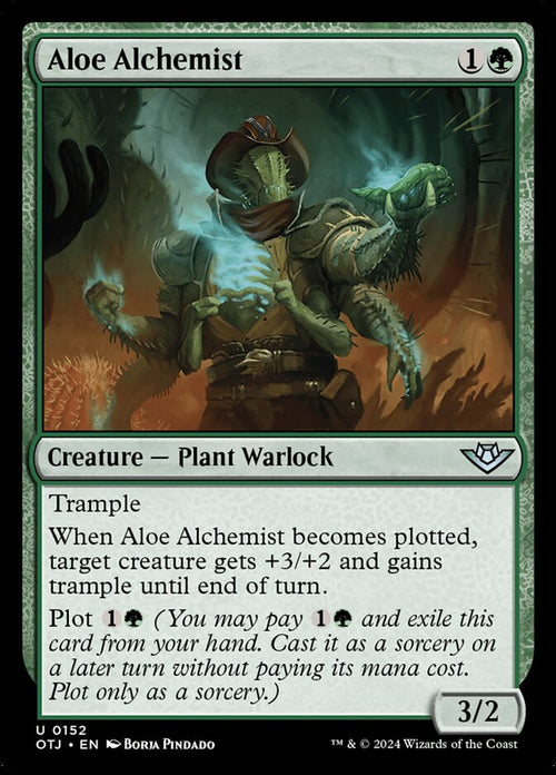 Aloe Alchemist · Outlaws of Thunder Junction (OTJ) #152