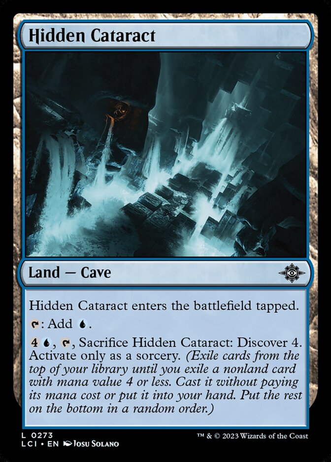 Hidden Cataract · The Lost Caverns of Ixalan (LCI) #273