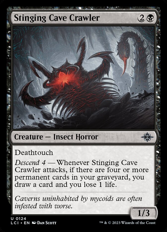 Stinging Cave Crawler · The Lost Caverns of Ixalan (LCI) #124
