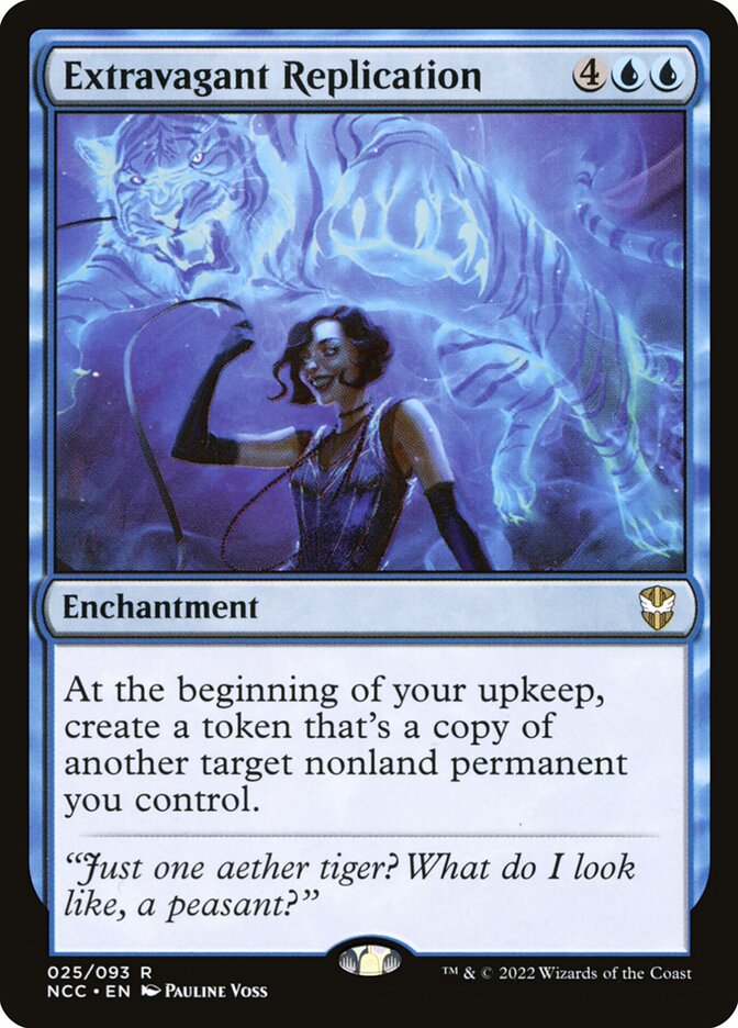 Extravagant Replication · New Capenna Commander (NCC) #25