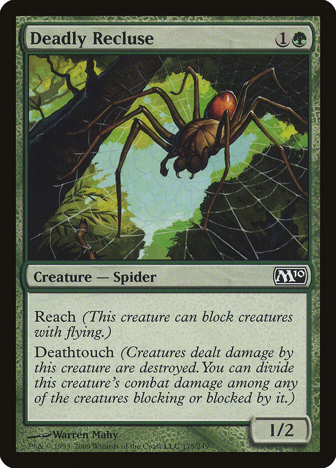 Deadly Recluse · Magic 2010 (M10) #175