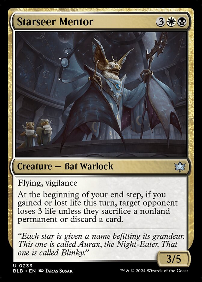Starseer Mentor · Bloomburrow (BLB) #233