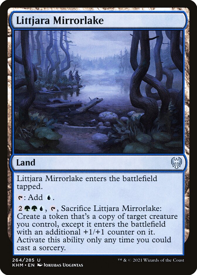 Littjara Mirrorlake · Kaldheim (KHM) #264