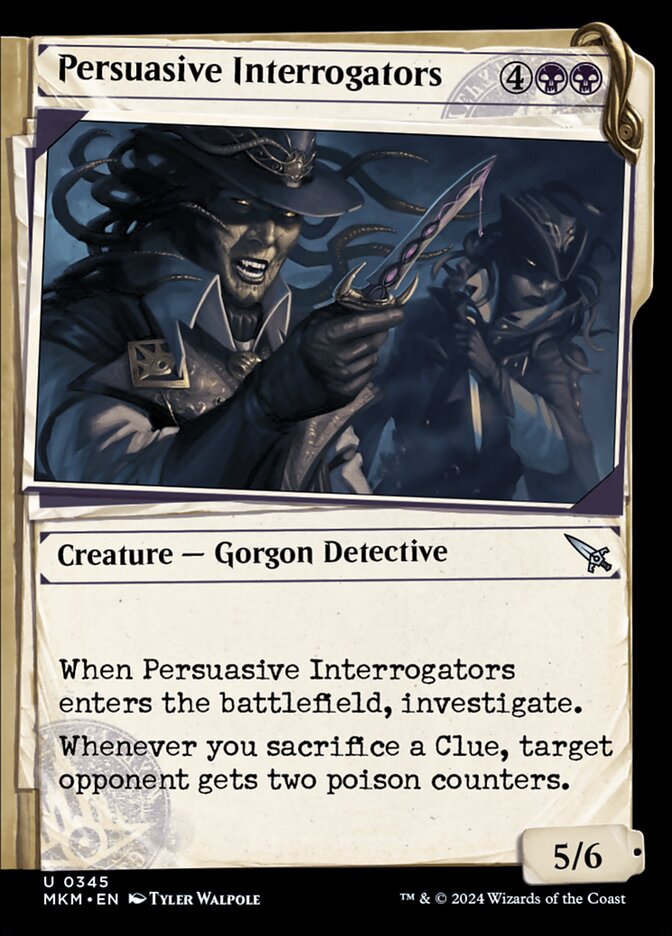 Persuasive Interrogators · Murders at Karlov Manor (MKM) #345 · showcase