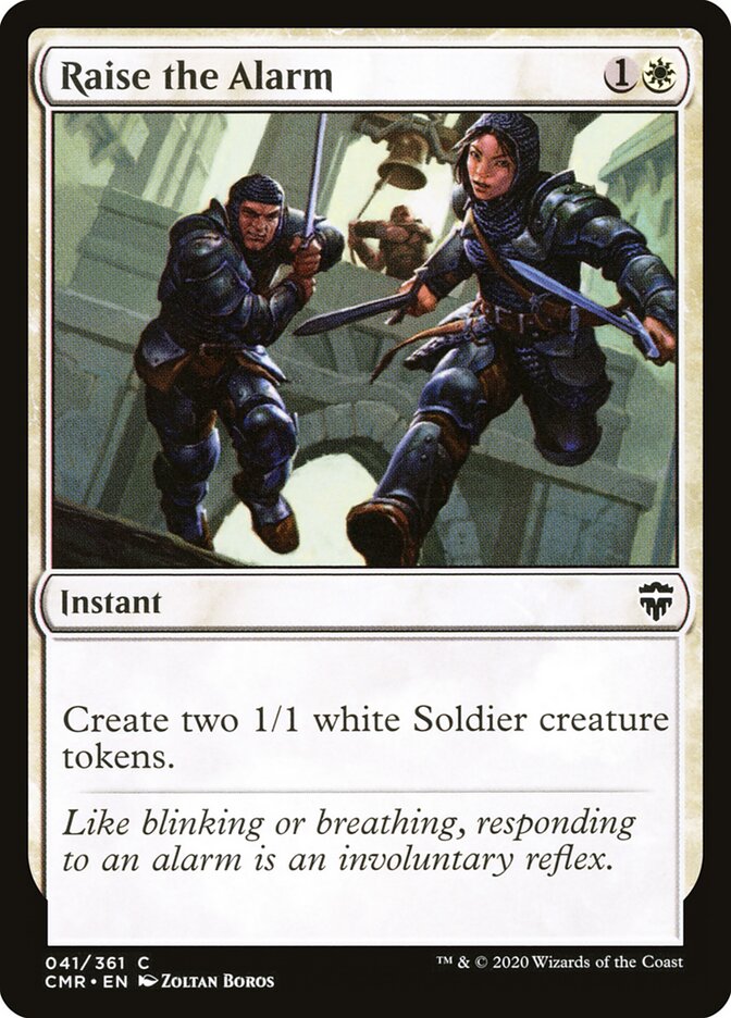 Raise the Alarm · Commander Legends (CMR) #41