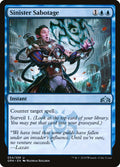 Sinister Sabotage · Guilds of Ravnica (GRN) #54