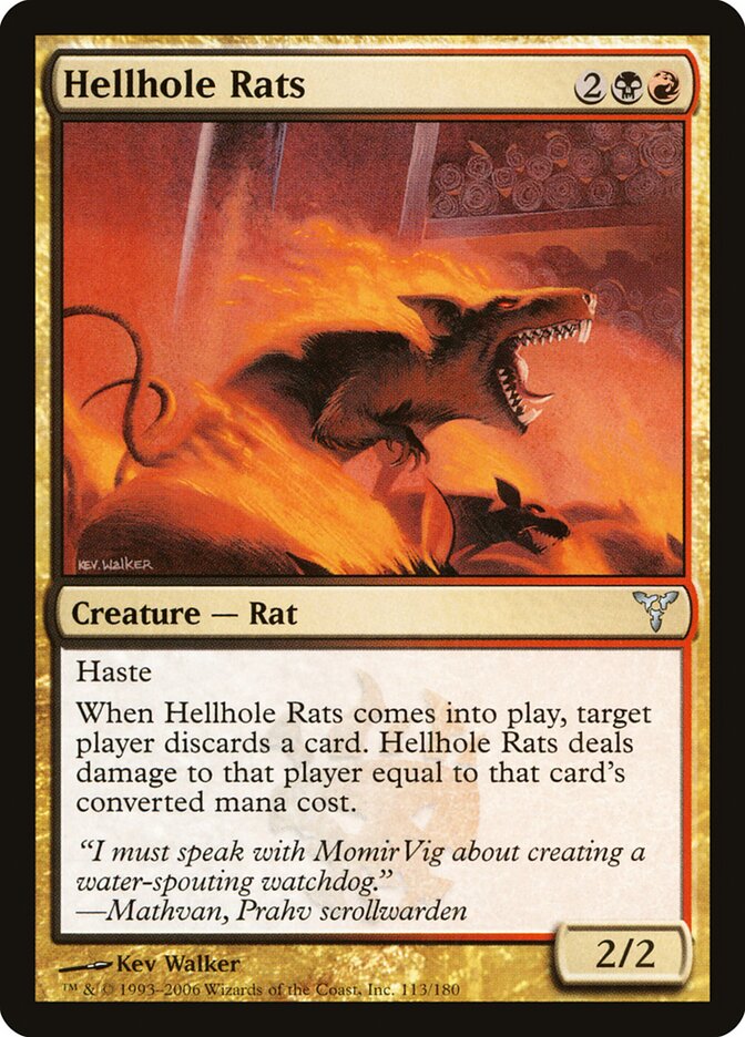 Hellhole Rats · Dissension (DIS) #113