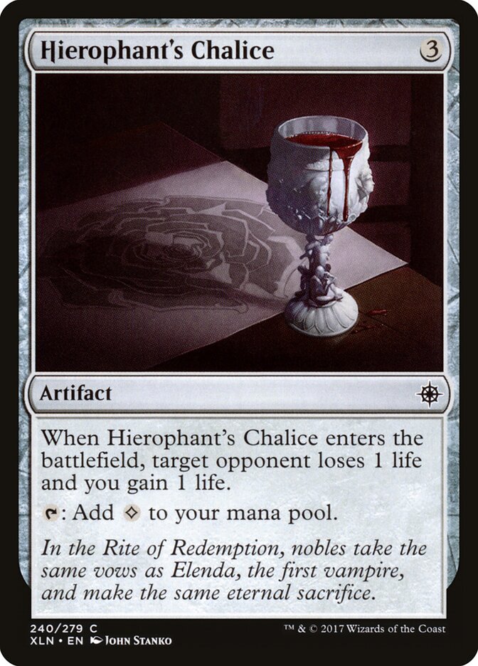 Hierophant's Chalice · Ixalan (XLN) #240