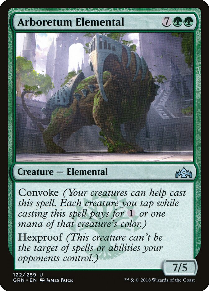 Arboretum Elemental · Guilds of Ravnica (GRN) #122