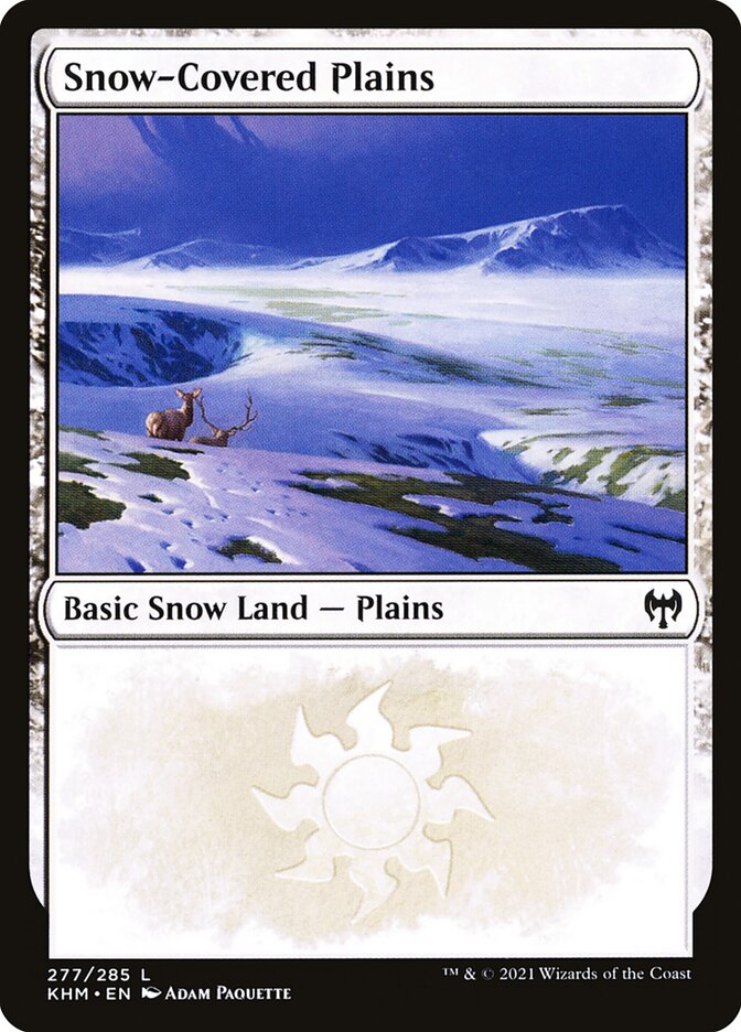Snow-Covered Plains · Kaldheim (KHM) #277