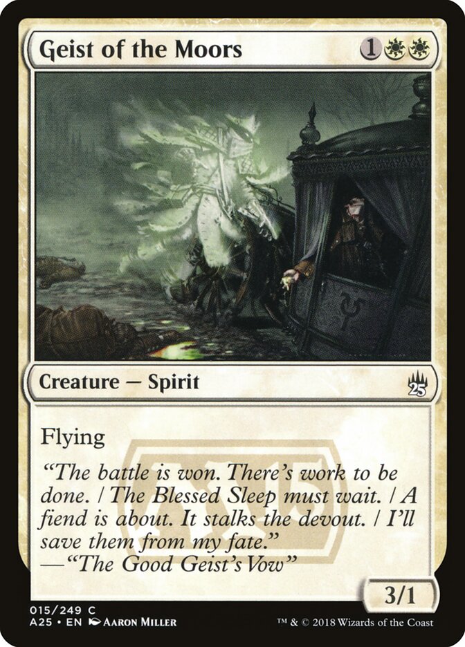 Geist of the Moors · Masters 25 (A25) #15