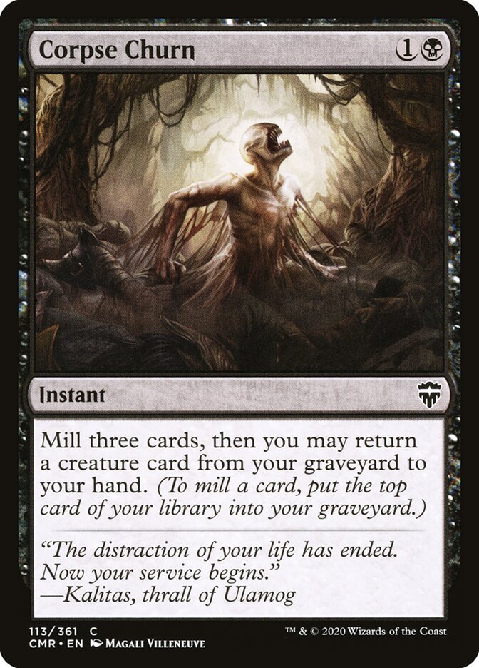 Corpse Churn · Commander Legends (CMR) #113