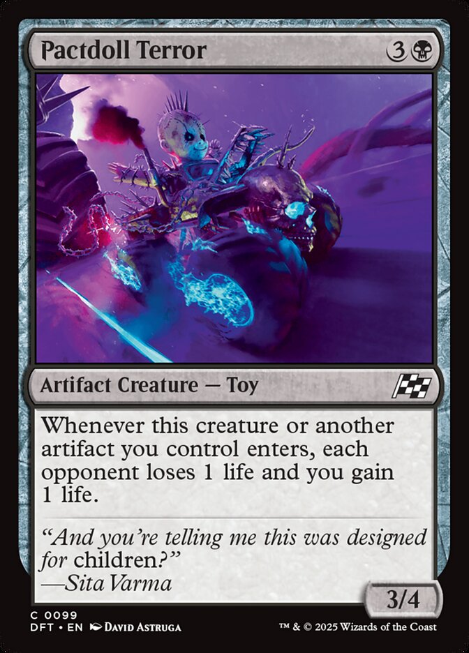 Pactdoll Terror · Aetherdrift (DFT) #99