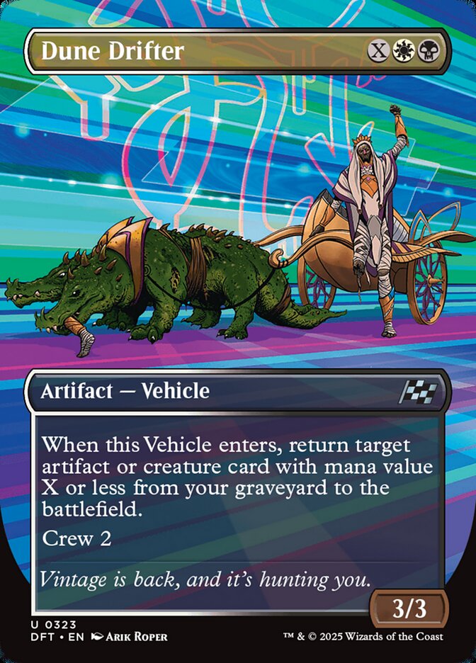 Dune Drifter · Aetherdrift (DFT) #323 · borderless