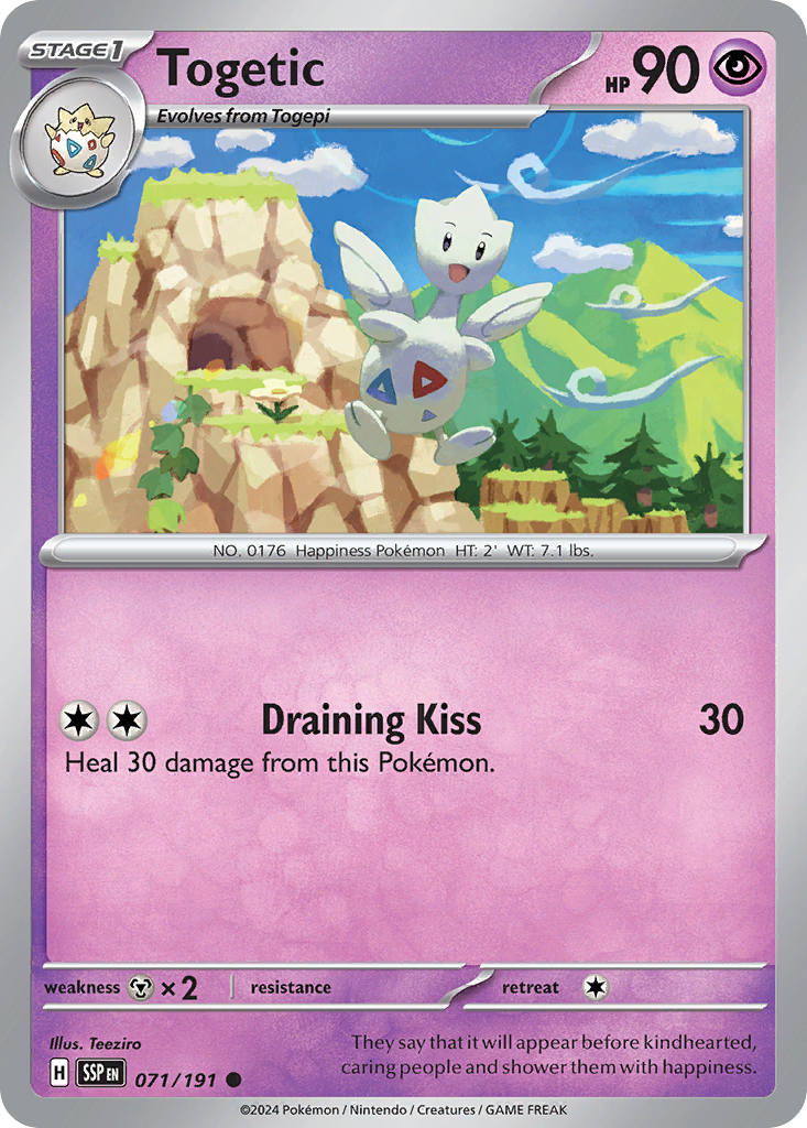 Togetic · Surging Sparks (SV8) #71