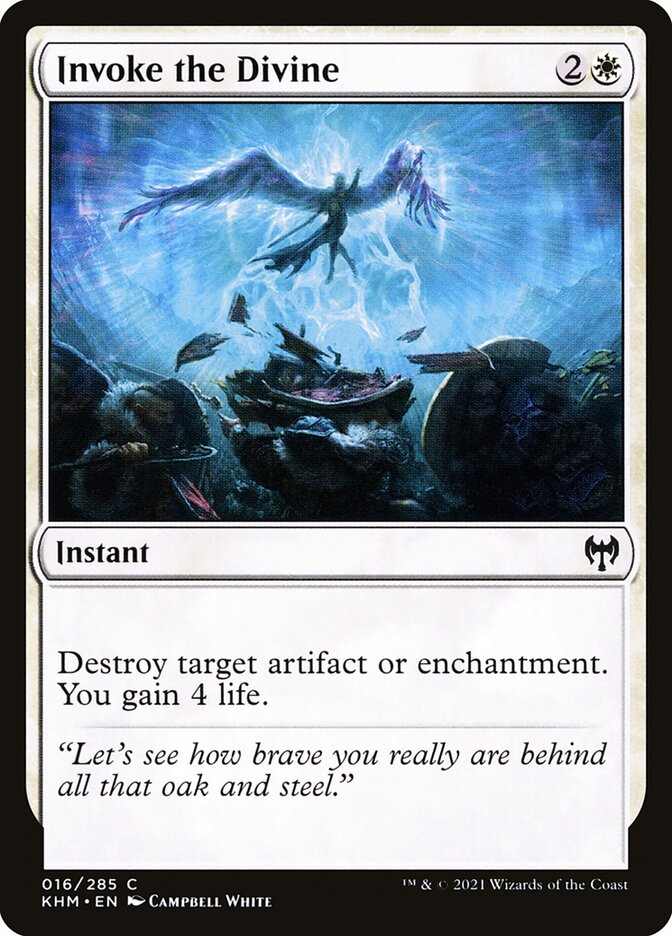 Invoke the Divine · Kaldheim (KHM) #16