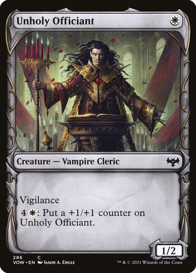 Unholy Officiant · Innistrad: Crimson Vow (VOW) #286 · showcase